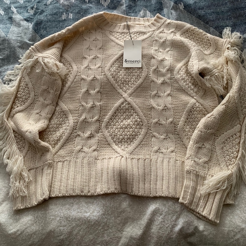 Red Dress Boutique Fringe Sweater